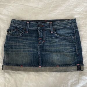Y2K vintage low rise mini skirt Rock & Republic size 26